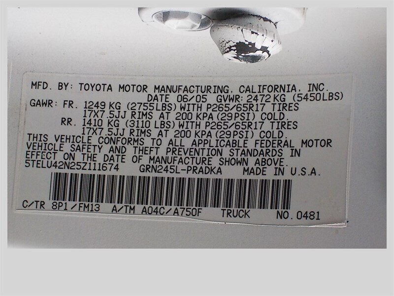 2005 Toyota Tacoma V6 - Photo 16 - Cottonwood, AZ 86326