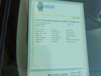 2014 Chevrolet Impala Limited LT Fleet   - Photo 19 - Cottonwood, AZ 86326