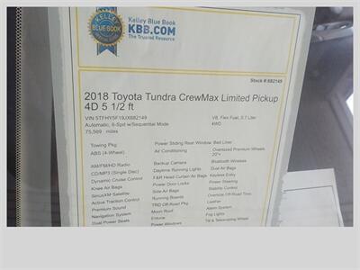 2018 Toyota Tundra Limited - Photo 16 - Cottonwood, AZ 86326