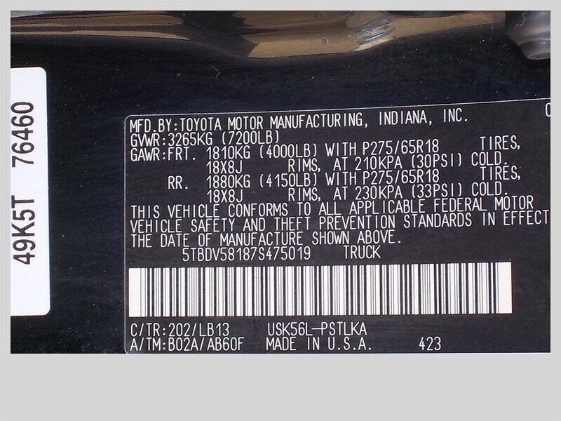 2007 Toyota Tundra Limited - Photo 16 - Cottonwood, AZ 86326