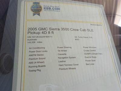 2005 GMC Sierra 3500 SLT   - Photo 20 - Cottonwood, AZ 86326