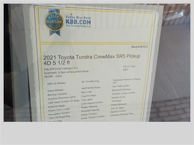 2021 Toyota Tundra SR5 - Photo 18 - Cottonwood, AZ 86326