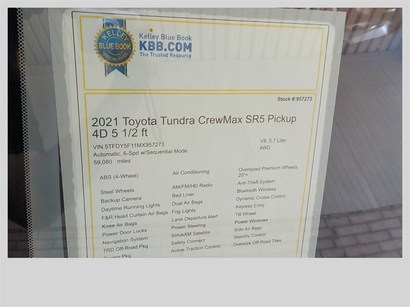 2021 Toyota Tundra SR5 - Photo 18 - Cottonwood, AZ 86326