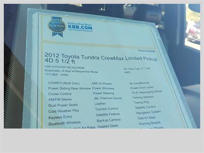 2012 Toyota Tundra Limited   - Photo 17 - Cottonwood, AZ 86326