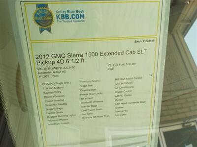 2012 GMC Sierra 1500 SLT   - Photo 16 - Cottonwood, AZ 86326