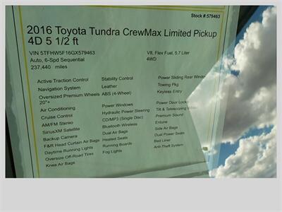 2016 Toyota Tundra Limited   - Photo 16 - Cottonwood, AZ 86326
