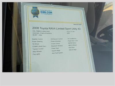 2008 Toyota RAV4 Limited   - Photo 17 - Cottonwood, AZ 86326