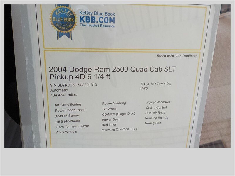 2004 Dodge Ram 2500 SLT - Photo 24 - Cottonwood, AZ 86326