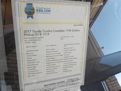 2017 Toyota Tundra 1794 Edition   - Photo 16 - Cottonwood, AZ 86326