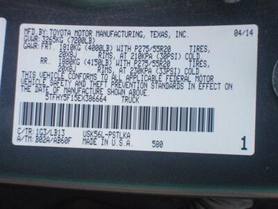 2014 Toyota Tundra Limited   - Photo 16 - Cottonwood, AZ 86326