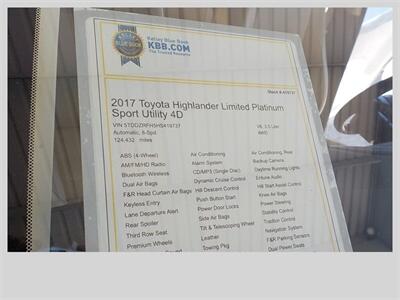 2017 Toyota Highlander Limited - Photo 22 - Cottonwood, AZ 86326