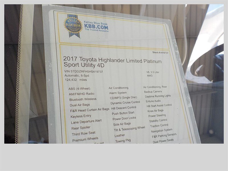 2017 Toyota Highlander Limited - Photo 22 - Cottonwood, AZ 86326