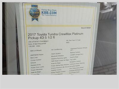 2017 Toyota Tundra Platinum - Photo 19 - Cottonwood, AZ 86326