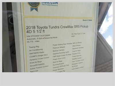 2018 Toyota Tundra SR5 - Photo 18 - Cottonwood, AZ 86326