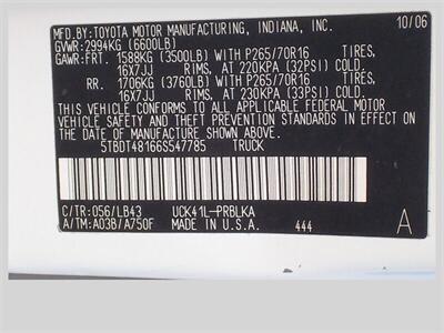 2006 Toyota Tundra Limited   - Photo 17 - Cottonwood, AZ 86326