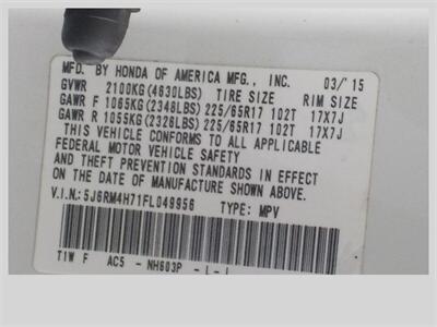 2015 Honda CR-V EX-L w/Navi   - Photo 17 - Cottonwood, AZ 86326