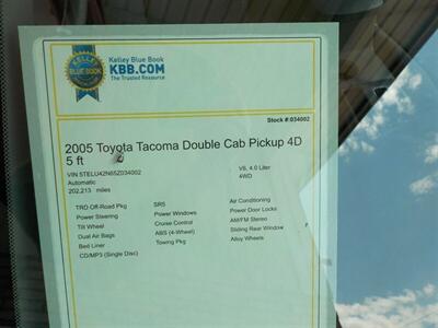 2005 Toyota Tacoma V6   - Photo 18 - Cottonwood, AZ 86326
