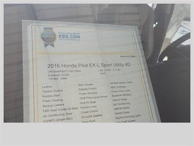 2016 Honda Pilot EX-L w/Navi   - Photo 18 - Cottonwood, AZ 86326