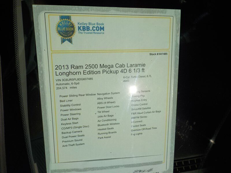 2013 RAM 2500 Laramie Longhorn   - Photo 21 - Cottonwood, AZ 86326