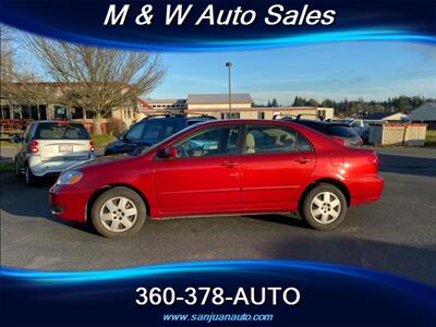 2008 Toyota Corolla LE   - Photo 1 - Friday Harbor, WA 98250