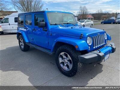 2016 Jeep Wrangler Unlimited Sahara   - Photo 2 - Friday Harbor, WA 98250