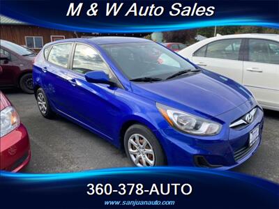 2013 Hyundai ACCENT GS   - Photo 1 - Friday Harbor, WA 98250