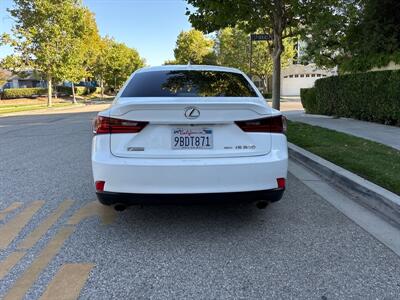 2016 Lexus IS 300  F- SPORT! LOW MILES! AWD! RED LEATHER! - Photo 4 - Valencia, CA 91355