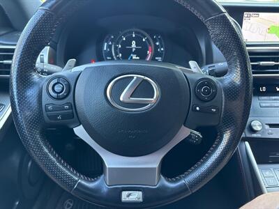 2016 Lexus IS 300  F- SPORT! LOW MILES! AWD! RED LEATHER! - Photo 25 - Valencia, CA 91355