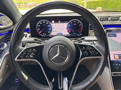 2021 Mercedes-Benz S 580 4MATIC  PRISTINE!!!!! LOW MILES - Photo 34 - Valencia, CA 91355