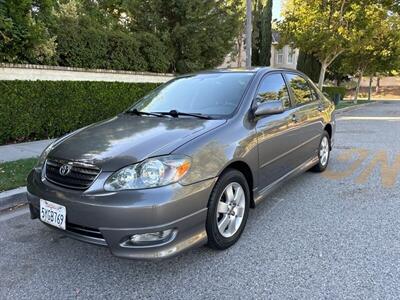 2007 Toyota Corolla S  ONE OWNER! LOW MILES! Sedan