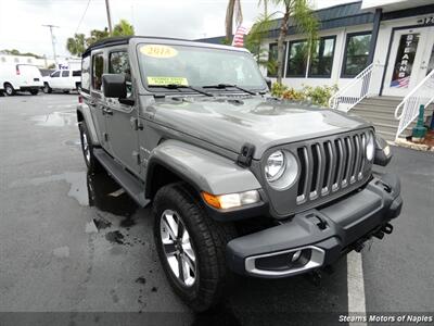 2018 Jeep Wrangler Sahara   - Photo 1 - Naples, FL 34104