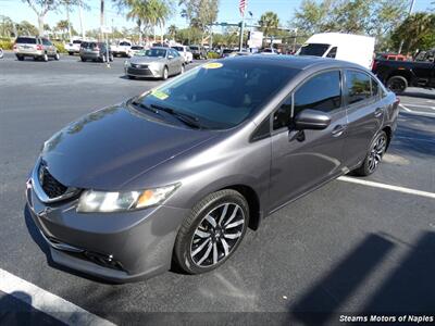 2015 Honda Civic EX-L w/Navi   - Photo 3 - Naples, FL 34104