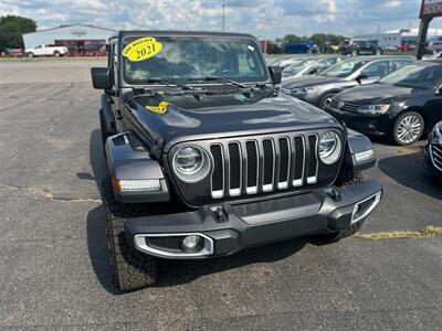 2021 Jeep Wrangler Unlimited Sahara   - Photo 3 - Schoolcraft, MI 49087