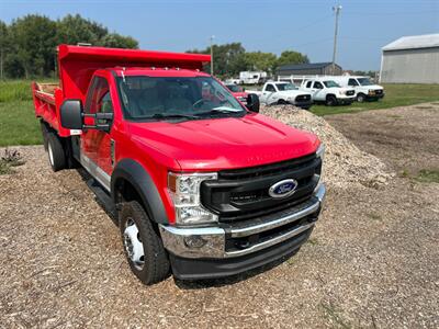 2021 FORD F550 CHASSIS XL DUMP TRUCK   - Photo 5 - Schoolcraft, MI 49087