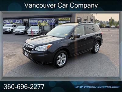 2014 Subaru Forester 2.5i Limited AWD! 1 Owner! Clean Title! Low Miles! Great Carfax Report! Strong Service Records! Moonroof! Leather! Impressive! - Photo 2 - Vancouver, WA 98665