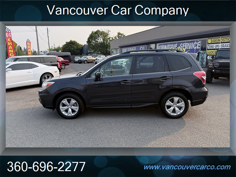 2014 Subaru Forester 2.5i Limited AWD! 1 Owner! Clean Title! Low Miles!  Great Carfax Report! Strong Service Records! Moonroof! Leather! Impressive!