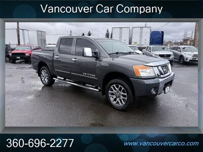 2009 Nissan Titan 4x4 SE Crew Cab! Adult Owned Local! Low Miles! Clean Title! Strong Carfax History! Impressive! - Photo 41 - Vancouver, WA 98665