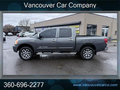 2009 Nissan Titan 4x4 SE Crew Cab! Adult Owned Local! Low Miles! Clean Title! Strong Carfax History! Impressive! - Photo 1 - Vancouver, WA 98665