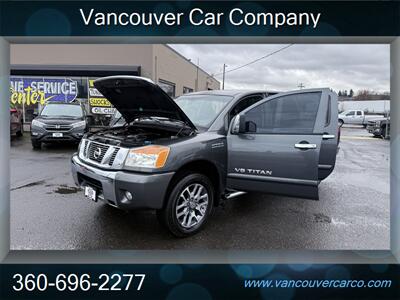2009 Nissan Titan 4x4 SE Crew Cab! Adult Owned Local! Low Miles! Clean Title! Strong Carfax History! Impressive! - Photo 34 - Vancouver, WA 98665