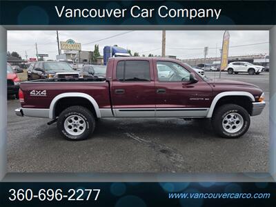 2001 Dodge Dakota SLT Crew Cab 4x4! Leather! Clean Title! Local! Low Miles! Adult Owned Truck! Great Price Point! - Photo 7 - Vancouver, WA 98665