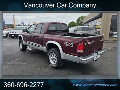 2001 Dodge Dakota SLT Crew Cab 4x4! Leather! Clean Title! Local! Low Miles! Adult Owned Truck! Great Price Point! - Photo 4 - Vancouver, WA 98665