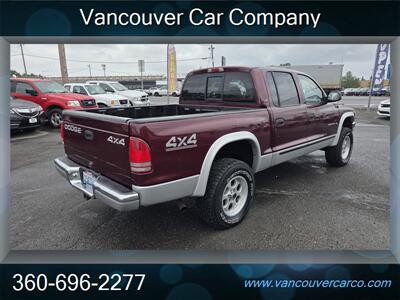 2001 Dodge Dakota SLT Crew Cab 4x4! Leather! Clean Title! Local! Low Miles! Adult Owned Truck! Great Price Point! - Photo 6 - Vancouver, WA 98665