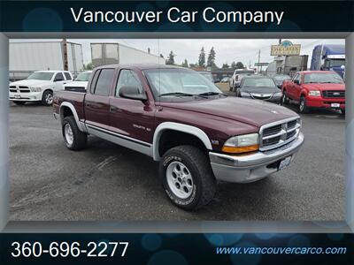 2001 Dodge Dakota SLT Crew Cab 4x4! Leather! Clean Title! Local! Low Miles! Adult Owned Truck! Great Price Point! - Photo 8 - Vancouver, WA 98665