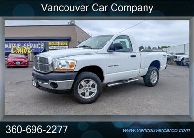 2006 Dodge Ram 1500 ST 4x4! Rare 6-Spd Manual! Only 84,000 Low Miles!  Clean Title! Good Carfax History! Great Value! - Photo 2 - Vancouver, WA 98665