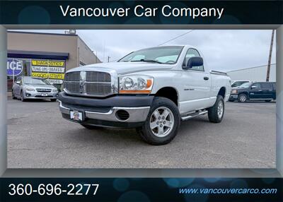 2006 Dodge Ram 1500 ST 4x4! Rare 6-Spd Manual! Only 84,000 Low Miles!  Clean Title! Good Carfax History! Great Value! - Photo 3 - Vancouver, WA 98665