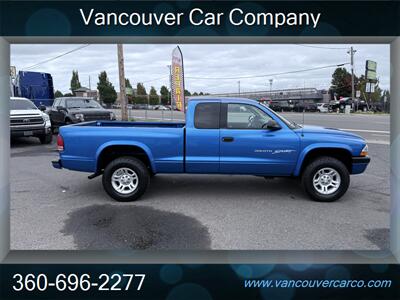 2001 Dodge Dakota 4x4 Club Cab Sport!  V-8! Elder Owned! Low Miles!  Clean Title! Local Truck! Good Carfax History! - Photo 7 - Vancouver, WA 98665