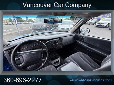 2001 Dodge Dakota 4x4 Club Cab Sport!  V-8! Elder Owned! Low Miles!  Clean Title! Local Truck! Good Carfax History! - Photo 22 - Vancouver, WA 98665