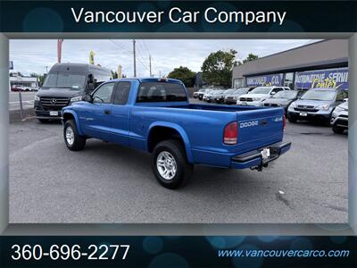 2001 Dodge Dakota 4x4 Club Cab Sport!  V-8! Elder Owned! Low Miles!  Clean Title! Local Truck! Good Carfax History! - Photo 4 - Vancouver, WA 98665