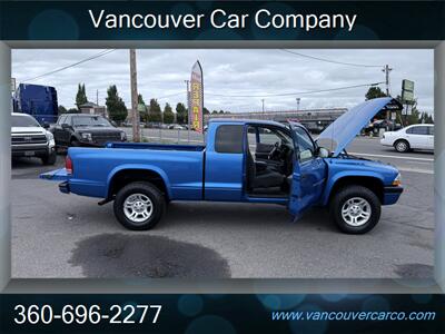 2001 Dodge Dakota 4x4 Club Cab Sport!  V-8! Elder Owned! Low Miles!  Clean Title! Local Truck! Good Carfax History! - Photo 12 - Vancouver, WA 98665
