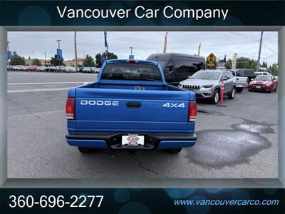 2001 Dodge Dakota 4x4 Club Cab Sport!  V-8! Elder Owned! Low Miles!  Clean Title! Local Truck! Good Carfax History! - Photo 5 - Vancouver, WA 98665